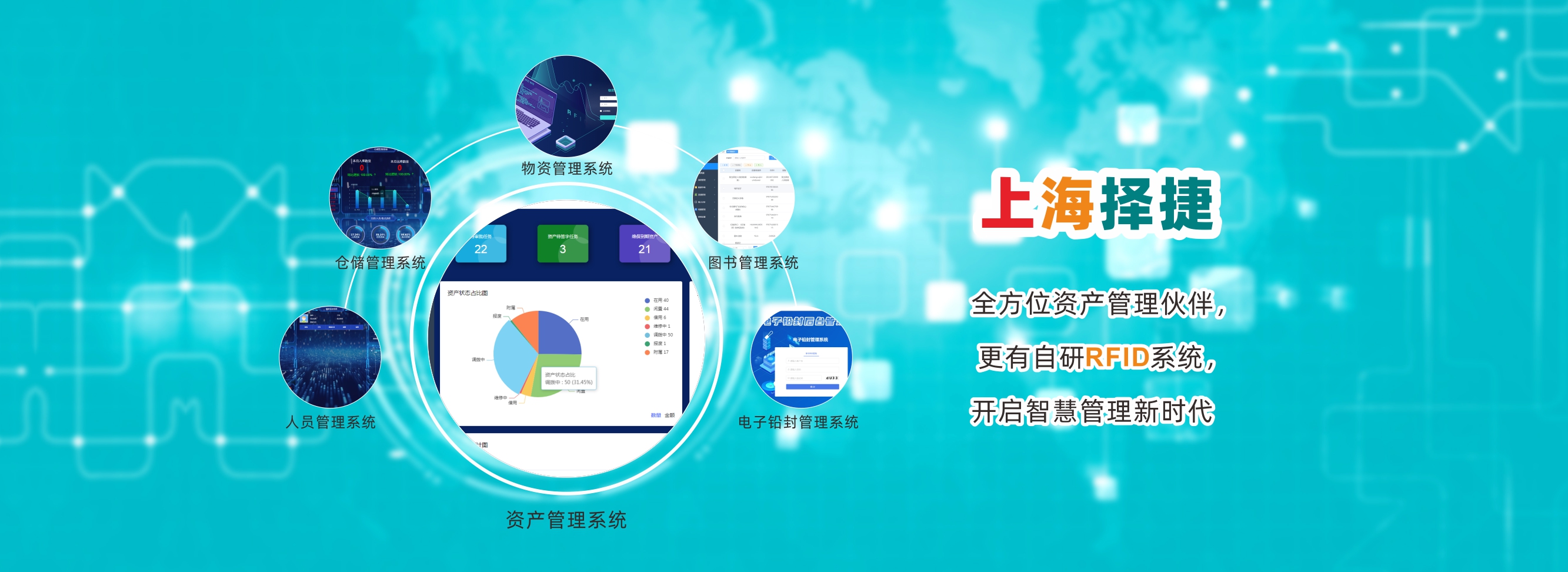 择捷智能将RFID技术融入多样场景,开启智能便捷的全新模式。