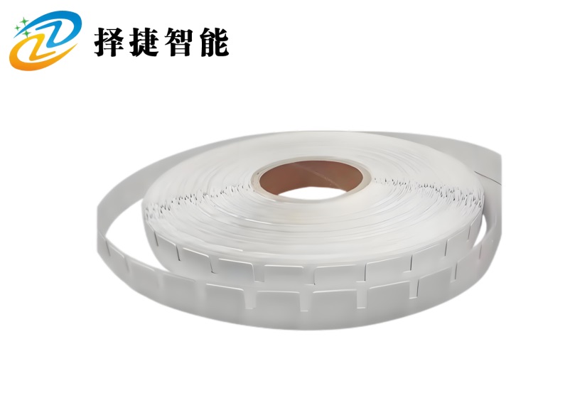 柔性抗金属标签是可弯折的抗金属小标签,使用RFID打印机写入数据-择捷智能电子标签